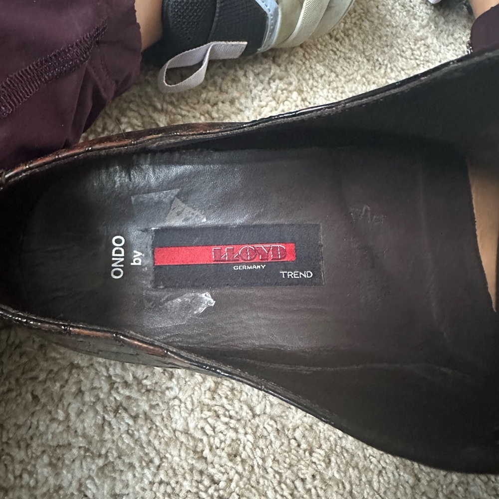ONDO by Lloyd german made leather brogues size 9.5 - Picture 3 of 7
